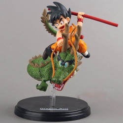 Anime Drake Boll Z Super Saiyan Goku Med Drake Ridning Pvc Handling Siffror Samling Modell Leksaker Docka