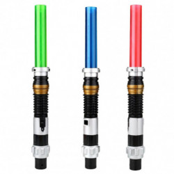 Stjärna Wars Elektronisk Teleskopisk Lightsaber W Light Sound Ljus Sabel Svärd Leksaker