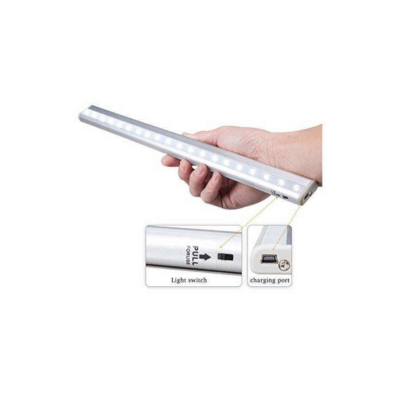 Lightinbox Laddningsbara SjÄlvhÄftande Var Som Helst 20led Usb Laddning Trådlös Rörelse Sensing