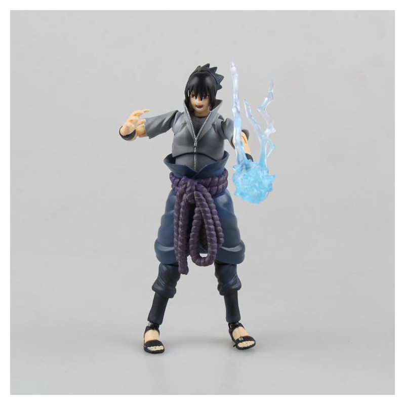 Shfiguarts Anime Naruto Uchiha Sasuke 1 8 Skala Målad Figur Pvc Handling Figur Samlarpos Trunc Modell