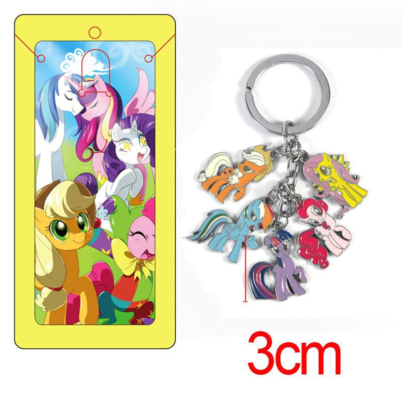 Min Pon Figur Modell Leksaker Ckelring Zink Legering Anime Dockor Samling Ckel Kedjor Hängsmycke