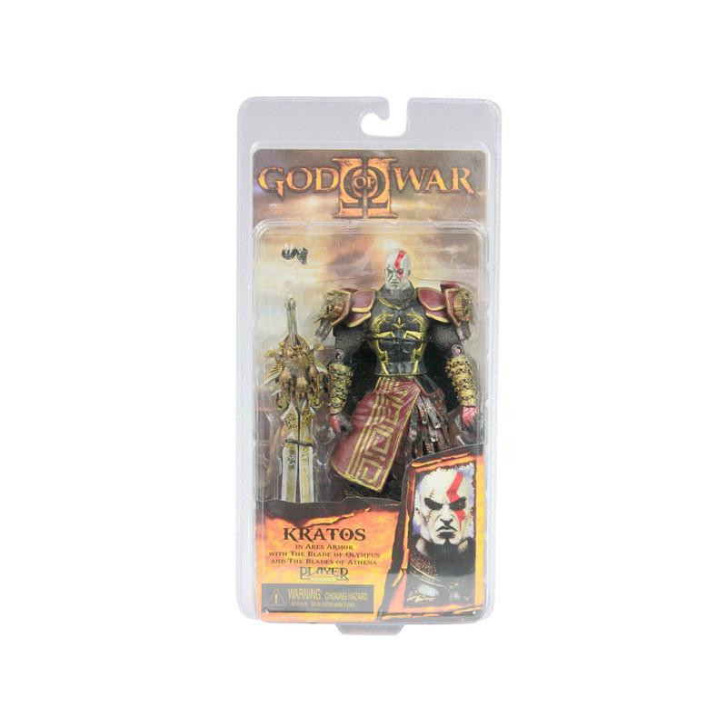 Neca Gud Av Krig 2 Ii Kratos I Ares Rustning W Blades 7 Inch Pvc Handling Figur Leksak Docka Chritmas