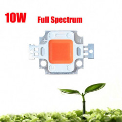 1 St Hög Kraft 10w 45mil Full Spektrum 400 840nm Smd Led Växa Chip Bridgelux Ljus Lampa För Växt
