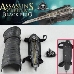 Mördare Bekännelse 4 Svart Flagga Pirat Dold Blad Cosplay Edward Kenway Gatlopp