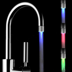 Led Glans Dusch Kran Rgb...