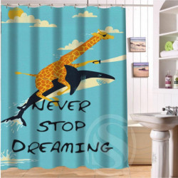 Giraff Ridning Haj Aldrig...