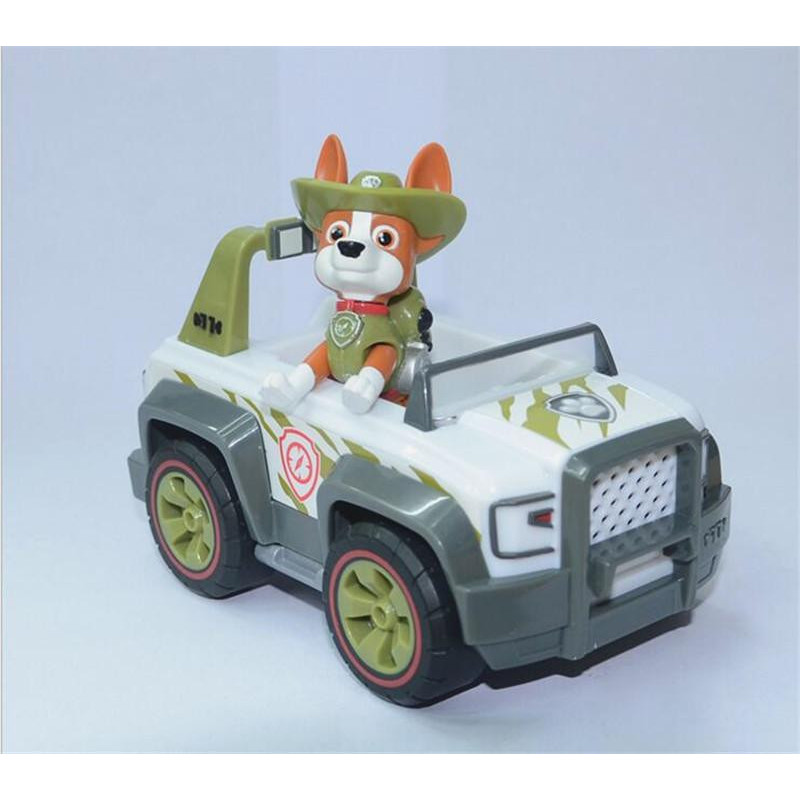 Bil Patrullera Valp Hund Leksak Barns Anime Handling Figur Leksak Mini Siffror Patrullera Hund Modell