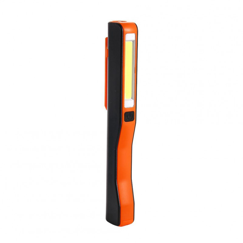 Mini Usb Laddningsbara Led Ficklampa Super Ljus Vit Led Inspektion Ljus Lampa Penna Ficka Klämma Arbete