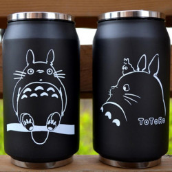 Tecknad Serie Vakuum Termos Mugg Min Granne Totoro Kan Av Cola Rost Stål Anime Siffror Kopp Med Japansk