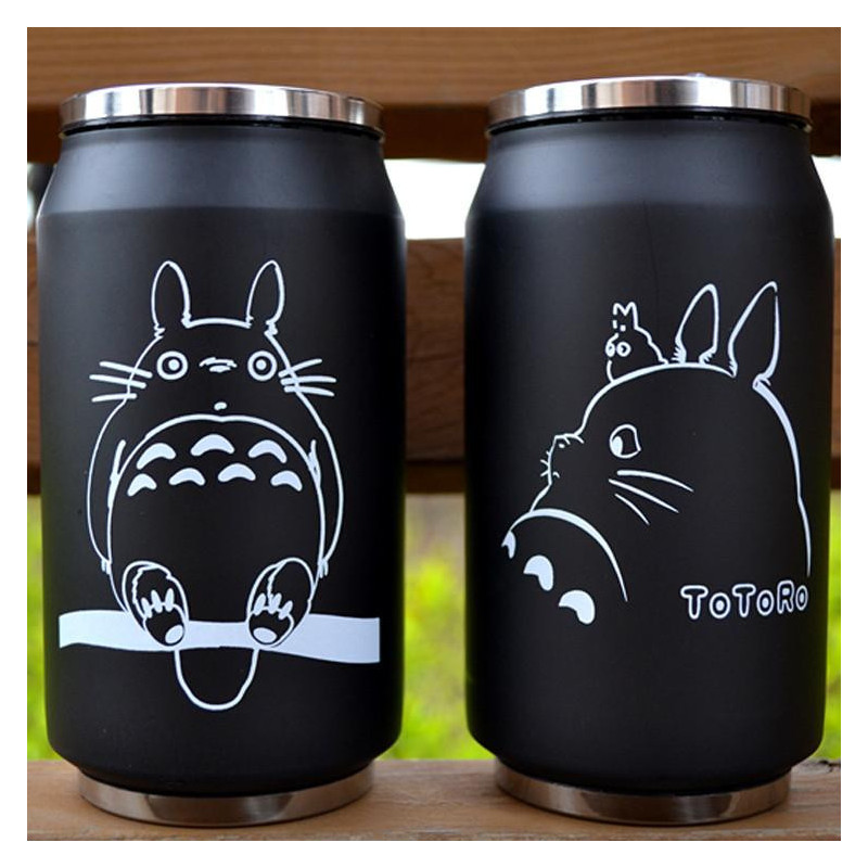 Tecknad Serie Vakuum Termos Mugg Min Granne Totoro Kan Av Cola Rost Stål Anime Siffror Kopp Med Japansk
