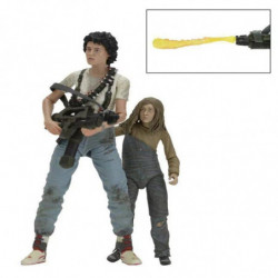 Neca 30e Årsdag Aliens Rädda Newt Deluxe Uppsättning Vogue Ripley Och Newt 18cm Kt3346