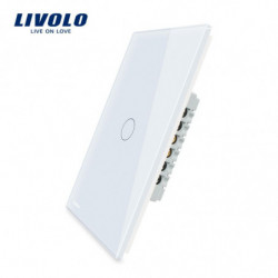 Livolo Tillverkare Oss Rör Skärm Vägg Ljus Växla 1gang 1 Sätt Vlc50111
