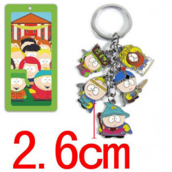 Anime Söder Parkera Handling Figur Leksaker Ckelring Hängsmycke Tecknad Serie Mini Modell Dockor Barn