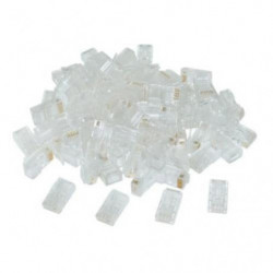 Imc Ssist Ett Väska 100pcs Rj45 Cat5 E 8p8c Crimp Connector Fast