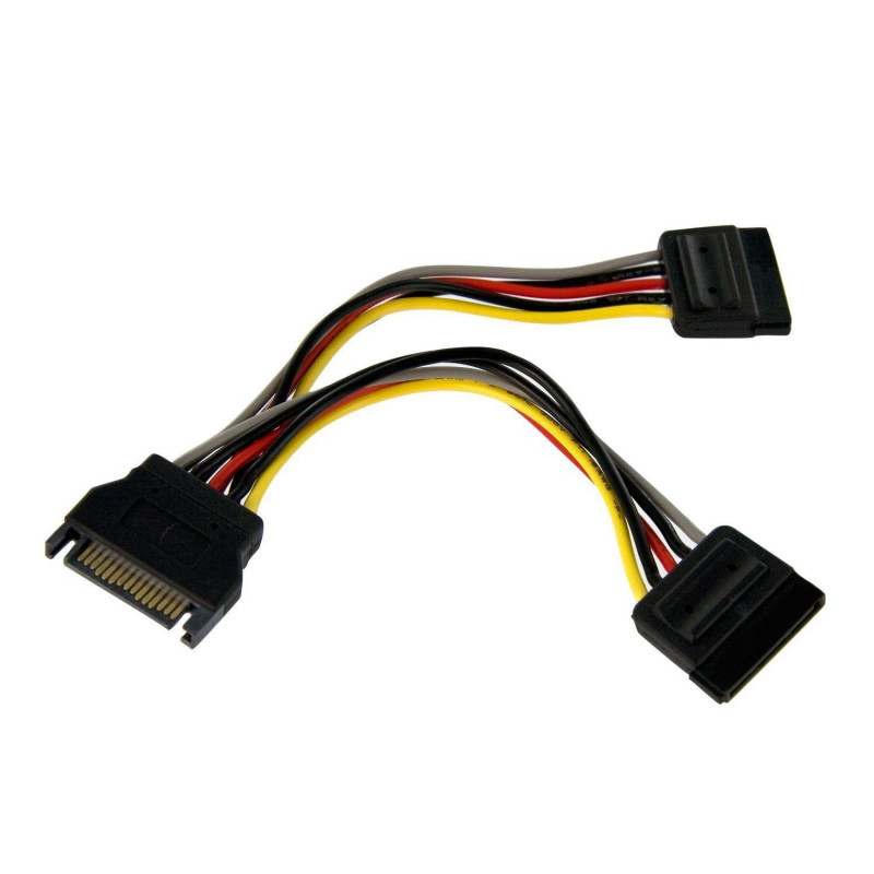 Imc 6in Sata Kraft Y Splitter Kabel Adapter M F Kraft Kabel
