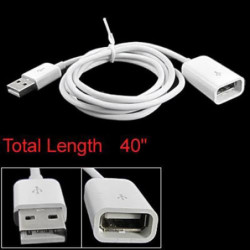 Imc Usb En Manlig Till En Kvinna M F Förlängning Kabel Vit 40