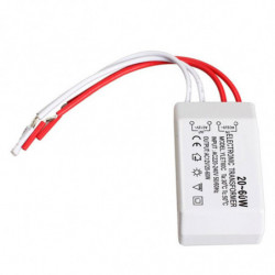 1 Pcs 65 X 35 X 20mm 2060w 12v Halogen Led Lampa Elektronisk Transformator Strålkastare Adapter KÄrr