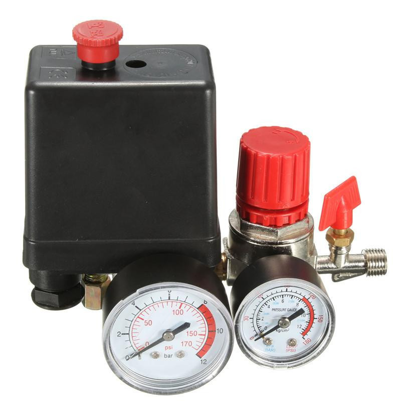 15a 240v Växelström Luft Komessor Tryck Växla Kontrollera 7