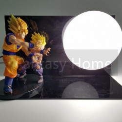 Drake Boll Z Handling Figur Son Goku Gohan Kamehameha Diy Visa Leksak Drak Boll Z Son Gokou Esferas Del