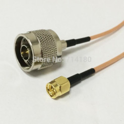6 Tum Rg316 Sma Manlig Till N Manlig M M Förlängning Lirka Rf Hoppare Kabel Extern Antenn 15cm Ssist