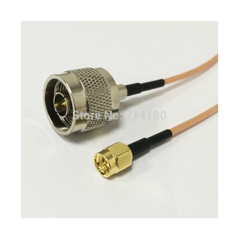 6 Tum Rg316 Sma Manlig Till N Manlig M M Förlängning Lirka Rf Hoppare Kabel Extern Antenn 15cm Ssist