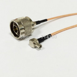 Rf N Växla Ts9 Hårpiska Kabel N Manlig Connector Växla Ts9 Manlig Höger Vinkel Connector Rg316 Kabel