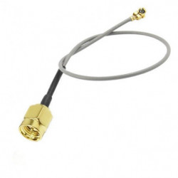 Rf Ipx U Fl Växla Sma Manlig Hårpiska Ufl Ipx Till Sma Manlig Kabel 15cm För Pci Wifi Kort Trådlös