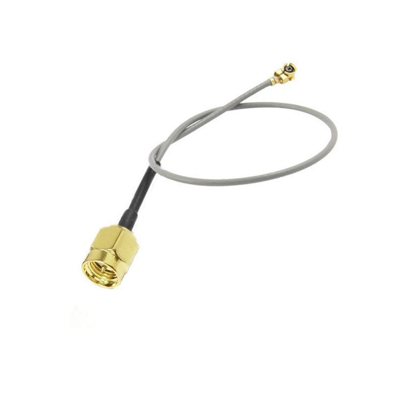 Rf Ipx U Fl Växla Sma Manlig Hårpiska Ufl Ipx Till Sma Manlig Kabel 15cm För Pci Wifi Kort Trådlös