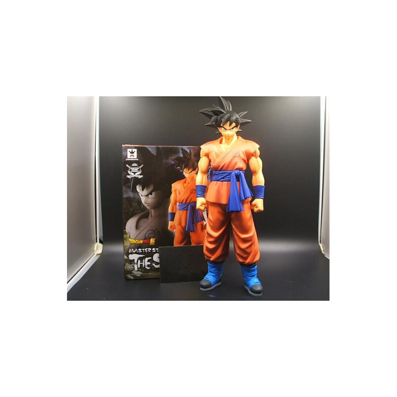 Banesto Msp Drake Boll Z Son Gokou Figur Drake Boll Son Goku 25cm återuppväckta F Super Saiyan Goku