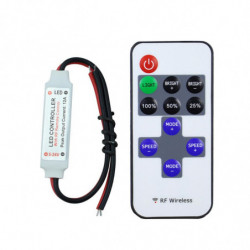 1 Del Rf Wirelss Led Dimmer Dc524v Led Kontrollera Dimmer För Enda Färg Led Remsa Enda Färg