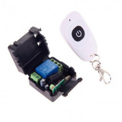 Likström 12 V Rf10a 1 Ch Trådlös Mini Växla Relä Mottagare Avlägsen Controllers För Ljus Växla