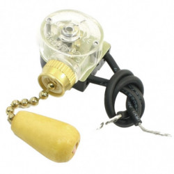 Thgslighting Tak Fläkt Ljus Växla W Dra Kedja 3a 250vac 6a 125vac
