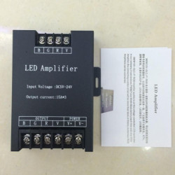 15a X 3ch 45a Led Rgb Förstärkare Kontroller Signal Repeater Dc5v 12v 24v 360w