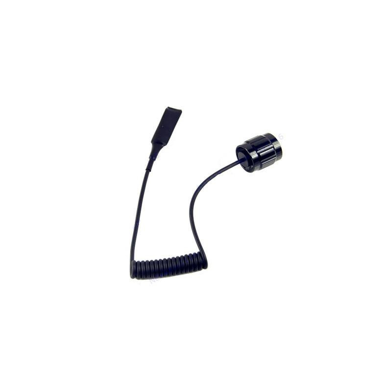 Avlägsen Tryck Växla För Ultra Wf501b Wf501c Fackla Led Ljus Ficklampa