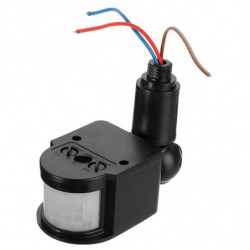 1 St Rörelse Sensor Ljus Växla Utomhus Växelström 220v Automatisk Infraröd Pir Rörelse Sensor Växla