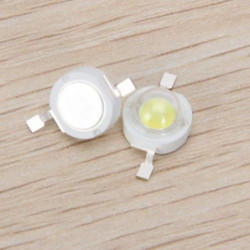 Wsfs 10 Och 1 Vit Värma Vit 3 W Hög Kraft Led Lampa Pärla 5 Fem Vit Värma Vit