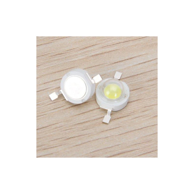 Wsfs 10 Och 1 Vit Värma Vit 3 W Hög Kraft Led Lampa Pärla 5 Fem Vit Värma Vit