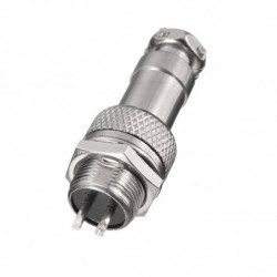 1 St Gx12 2 Stift Manlig Kvinna 12mm Tråd Panel Connector Flyg Plugg L88 Gx12 Cirkulär Connector Uttag