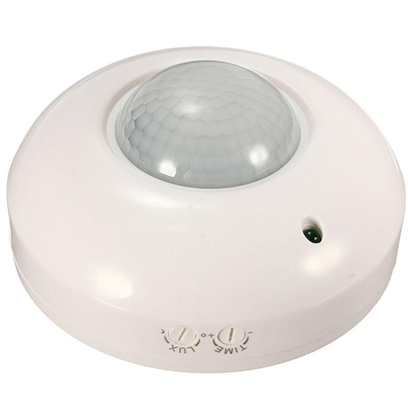 Aste Låg Sparande Beläggning Sensor 360 Grad Pir Rörelse Ljus Växla Tak Infälld 1200w Max För Toalett