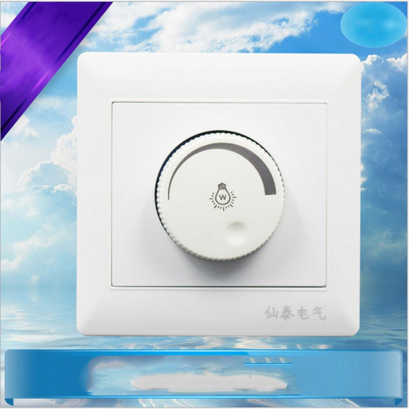 Topp Led Dimmer 220v Justerbar Kontroller Led Dimmer Växla För Dimbar Ljus Glödlampa Lampa Dimmer