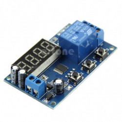 12v Digital Led Automatisering Dröjsmål Timer Kontrollera Växla Relä Modul Visa