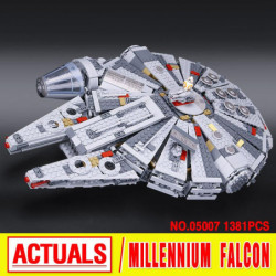 Lepin 05007 Stjärna Wars Årtusende Falk Figur Montering Byggnad Block Förundras Mini Figur Leksak