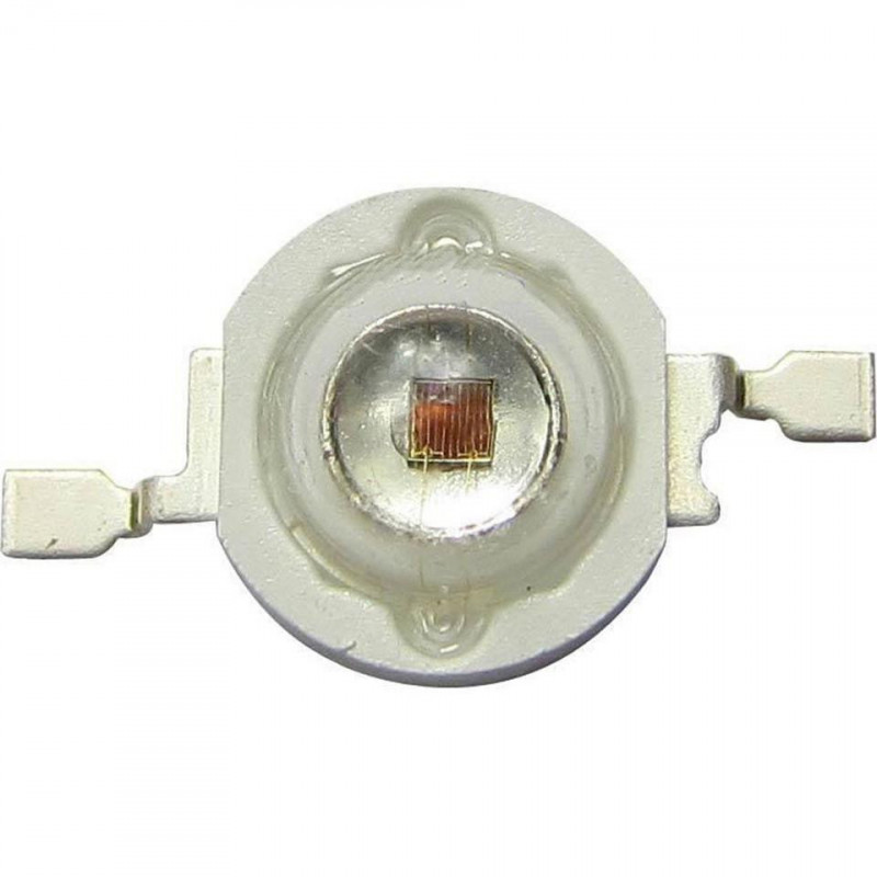 100pcs 660nm 3w 2w 42mil 2 4v 700ma Epileds Djup Röd Led Pärlor Dioder Växt Växa Led Växa Ljus Del