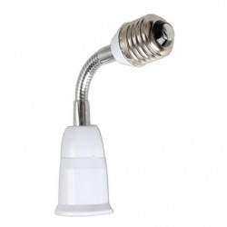 E27 Till E27 Flexibel 16cm Förlänga Bas Led Ljus Glödlampa Lampa Hållare Adapter Omvandlare Uttag