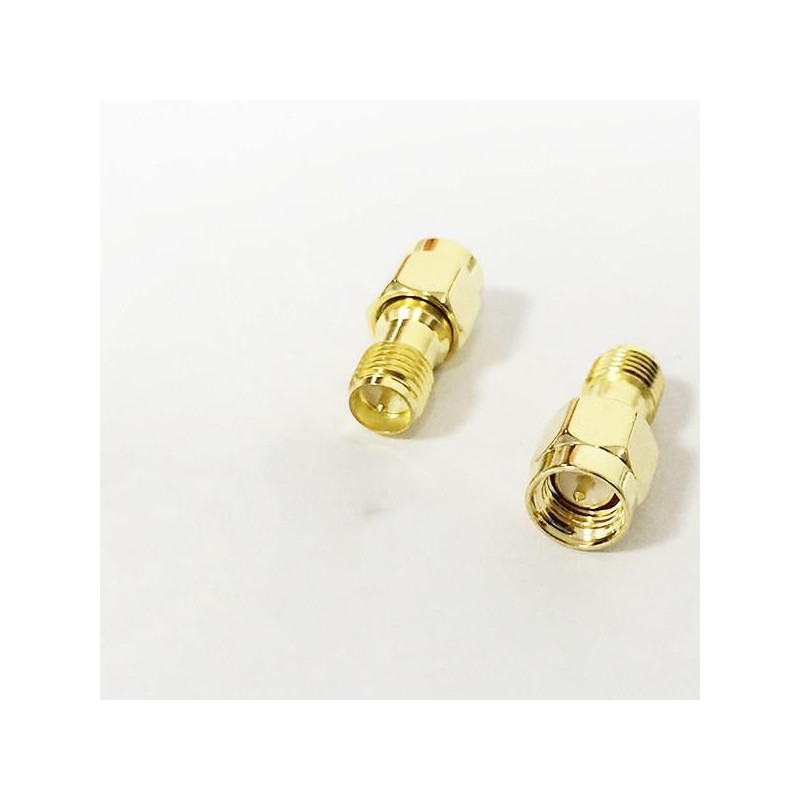 1 St Rf Connector Adapter Sma Manlig Växla Rpsma Kvinna Rakt Ssist