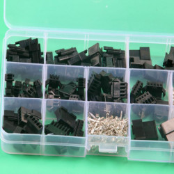 Sm2 54 Kits 40 Uppsättningar Utrustning 2p 3p 4p 5p 6p Tonhöjd Kvinna Och Manlig Rubrik Elektrisk Terminaler