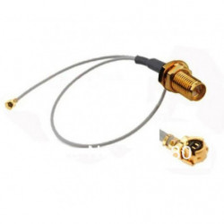 Rf Ipx U Fl Växla Rp Sma Kvinna Hårpiska Kabel Ufl Ipx Till Rpsma Kvinna 15cm För Pci Wifi Kort Trådlös