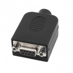 Db9m9 Stabil Db9 Connector 9 Stift Kvinna Adapter Terminal Modul W Fall