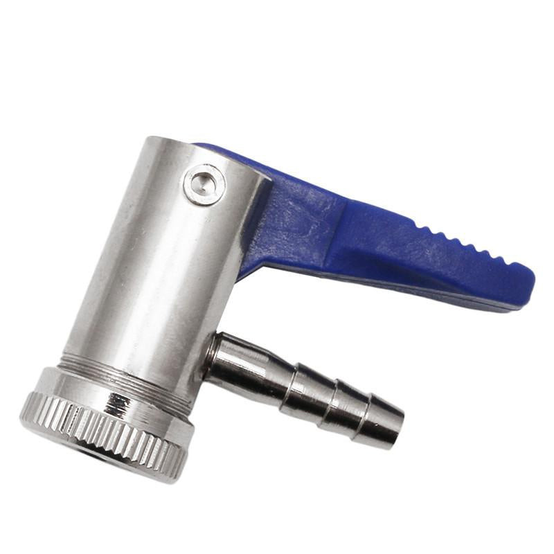 6mm 1 4 Bil Motorcykel Däck Flygbolag Inflator Ventil Däck Luft Chuck Connector
