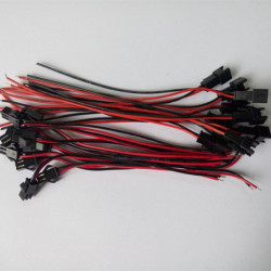 10pairs 15cm Lång Jst Sm 2pin Plugg Manlig Till Kvinna Tråd Connector